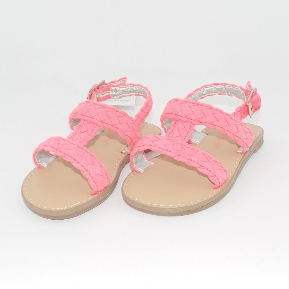 Cat & Jack Pink Baby Sandals Size 5-6
